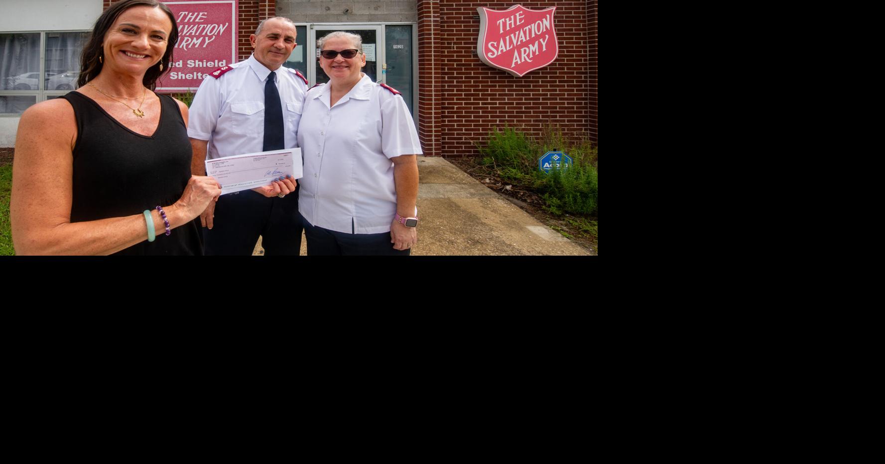 Salvation Army gets $30,000 donation to help reopen shelter