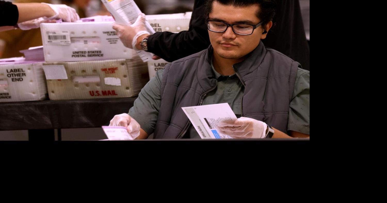 Mark Z. Barabak: California can have both easy voting and quicker election results. Here's how