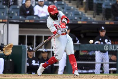 Josh Harrison drives in four to power Phillies to 7-4 win over