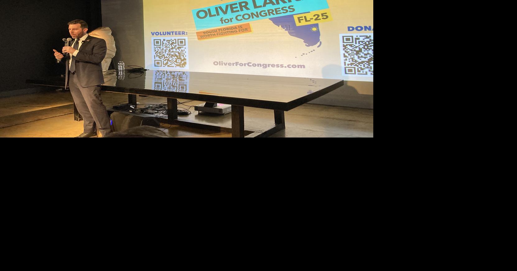 Florida's 25th District: Unsuccessful candidate Oliver Larkin says he stands by Democratic ticket — including Moskowitz Anthony Man, South Florida Sun Sentinel Sep 1, 2026 56 mins ago