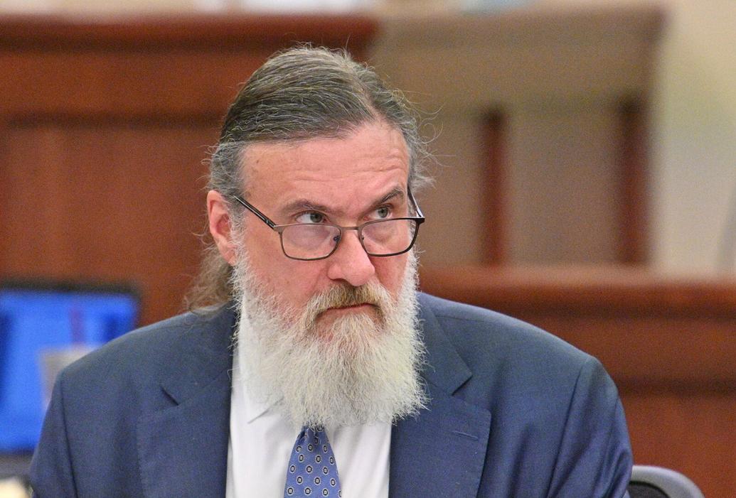 In this photo from Jan. 31, 2022, attorney William McCall Calhoun sits