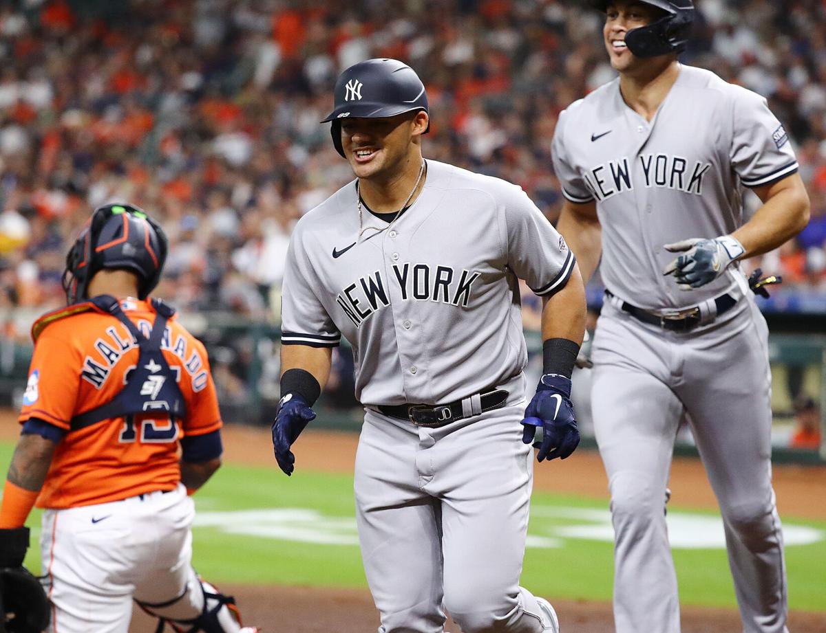 Jasson Domínguez belts 2nd homer as young Yankees sweep Astros