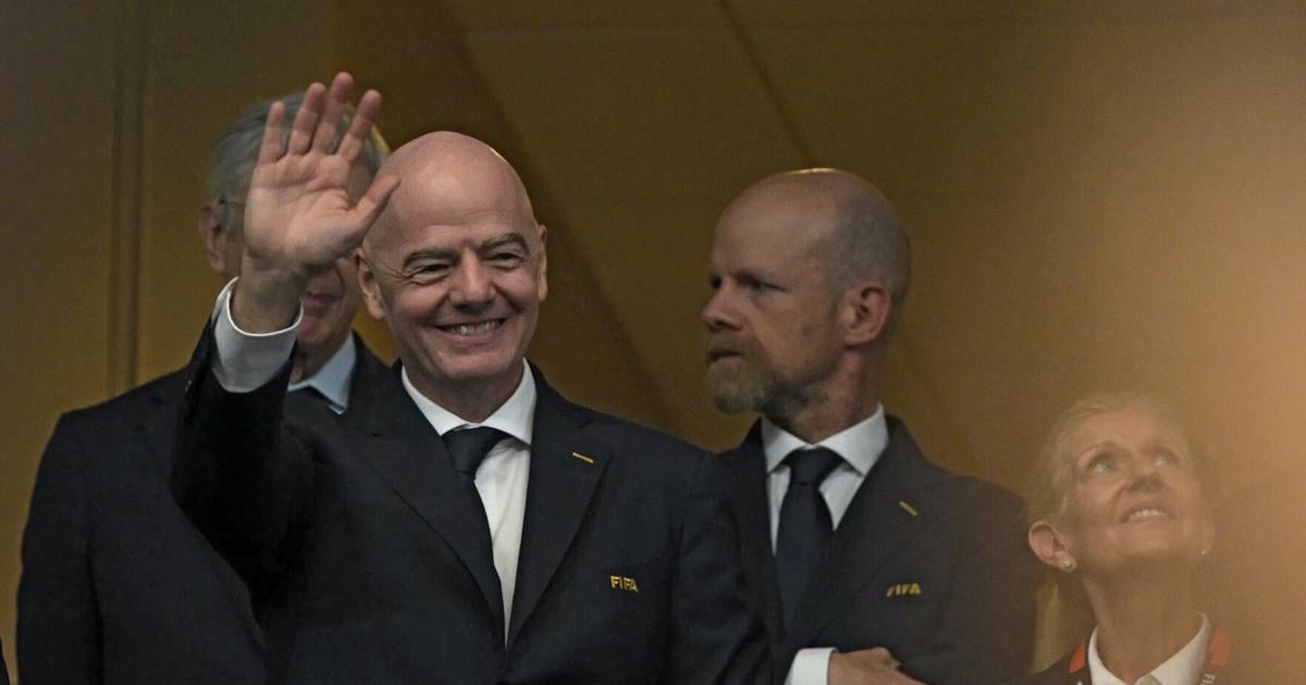 FIFA president's jet logged enough miles to circle the Equator — twice Ella Feldman, Bloomberg News Jul 18, 2026 1 hr ago