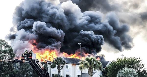 Burning cigarette likely culprit of Brunswick motel fire