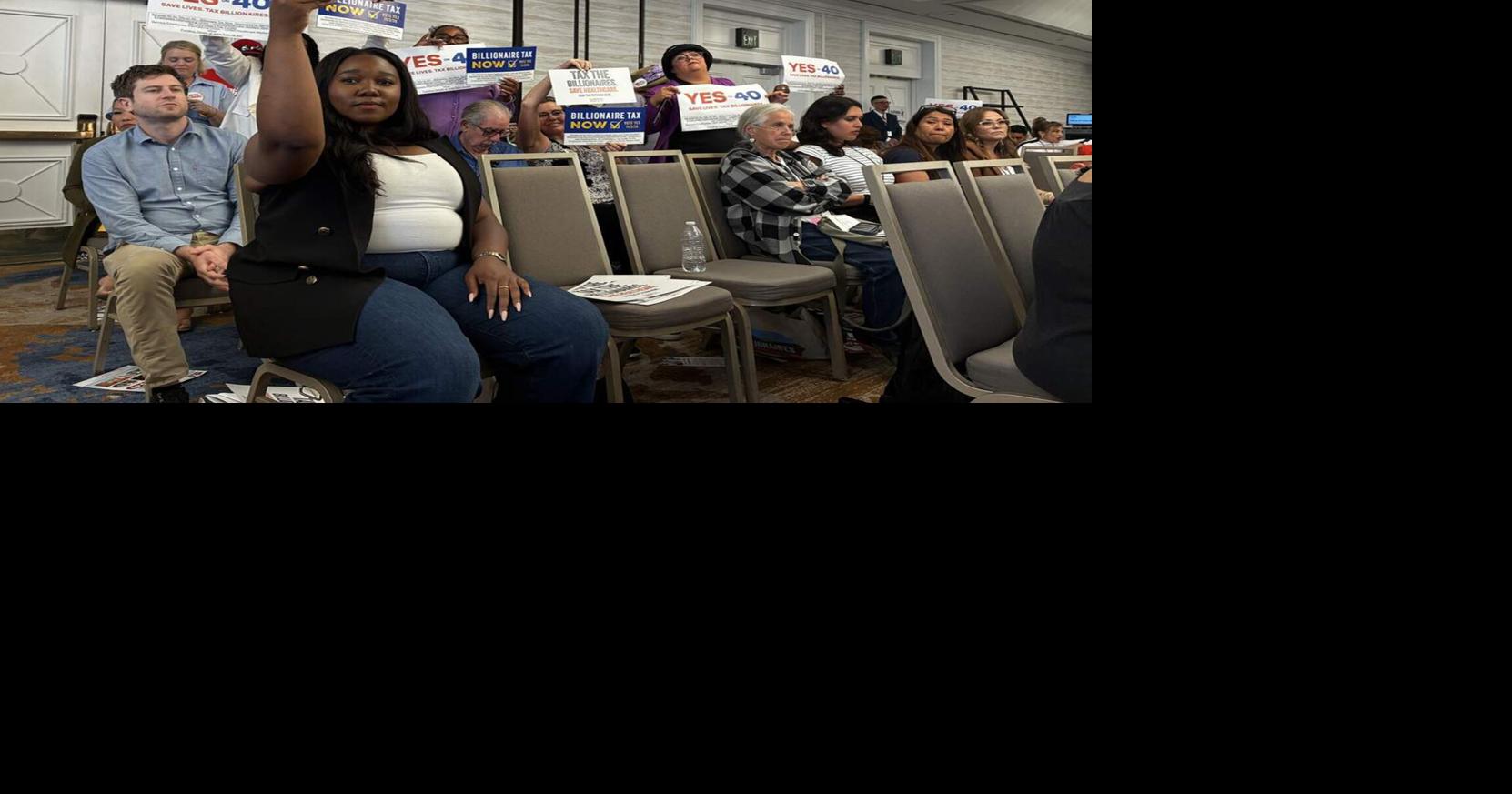 Billionaire tax is endorsed by California Democrats, deepening party divisions over Prop. 40 Nicole Nixon, Los Angeles Times Aug 2, 2026 1 hr ago