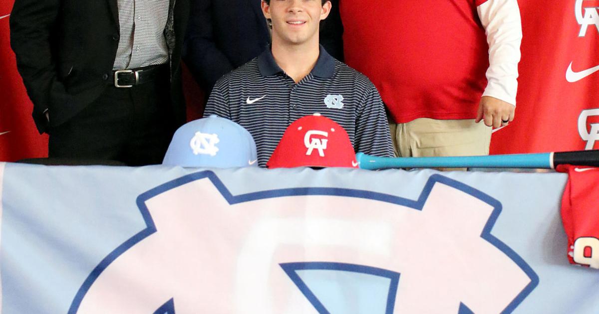 Pitcher and outfielder John Wise Long signs with UNC baseball
