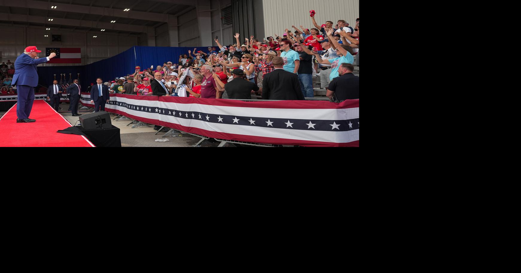 Trump in Georgia touts manufacturing gains as GOP targets Ossoff Jeff Mason and Erik Wasson, Bloomberg News Oct 16, 2026 1 hr ago