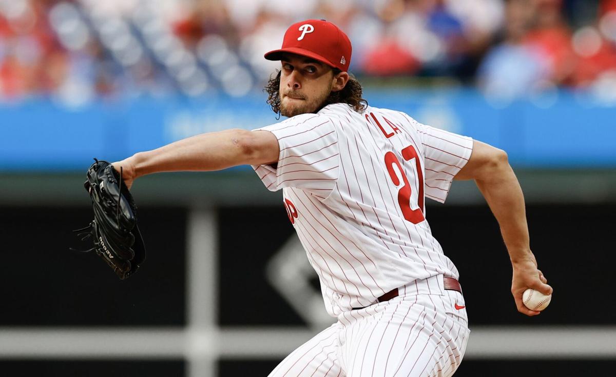 Phillies end 11-year playoff drought as Aaron Nola flirts with
