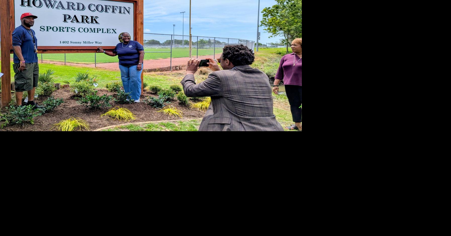 City celebrates major Howard Coffin Park investment