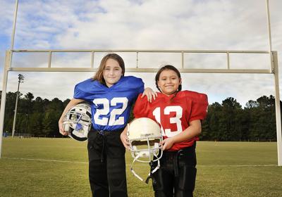Two Local Girls Take Rec Football League By Storm Local Sports