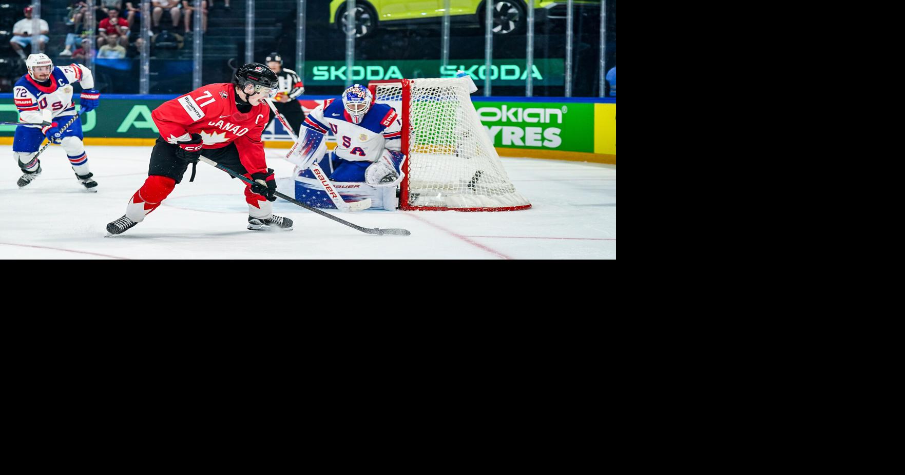Macklin Celebrini leads Canada past US at hockey world championship Curtis Pashelka, Bay Area News Group May 28, 2026 1 hr ago
