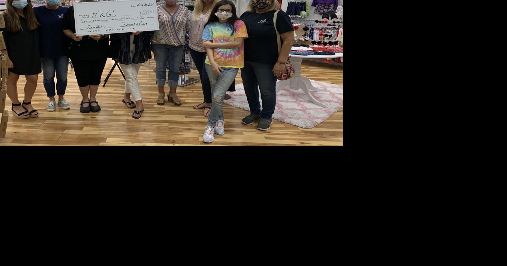 Seagals Cove Children's Boutique donates to No Kill Glynn County