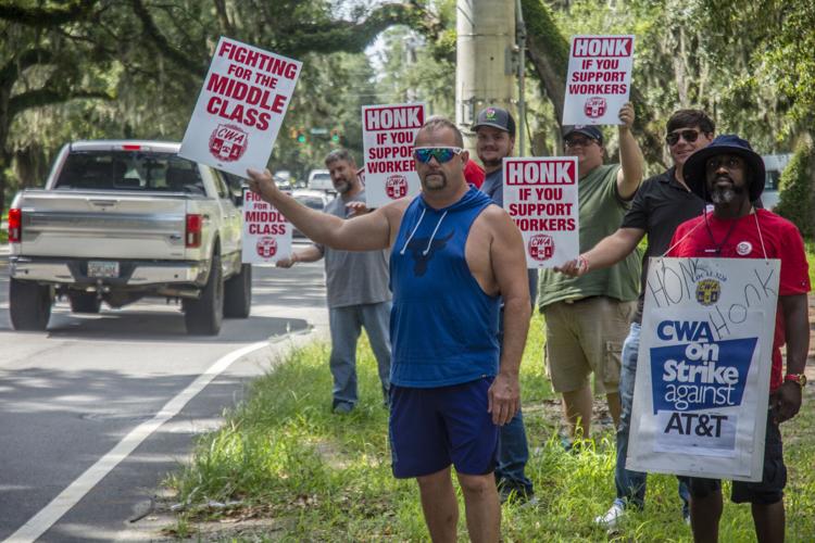 Local AT&T workers on strike with others around Southeast | Local News ...