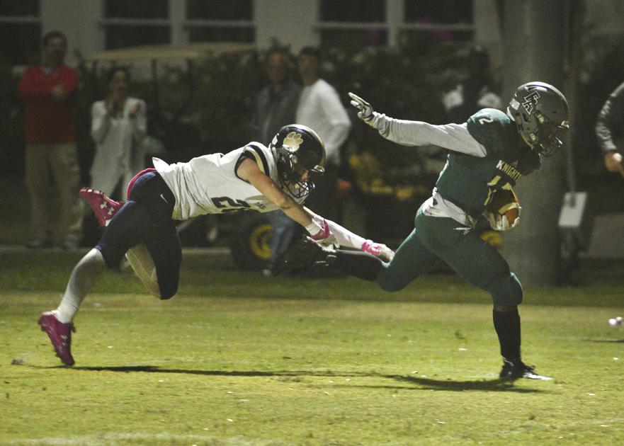 Knights Pass First Playoff Test Beat Tiftarea 49 36 Local