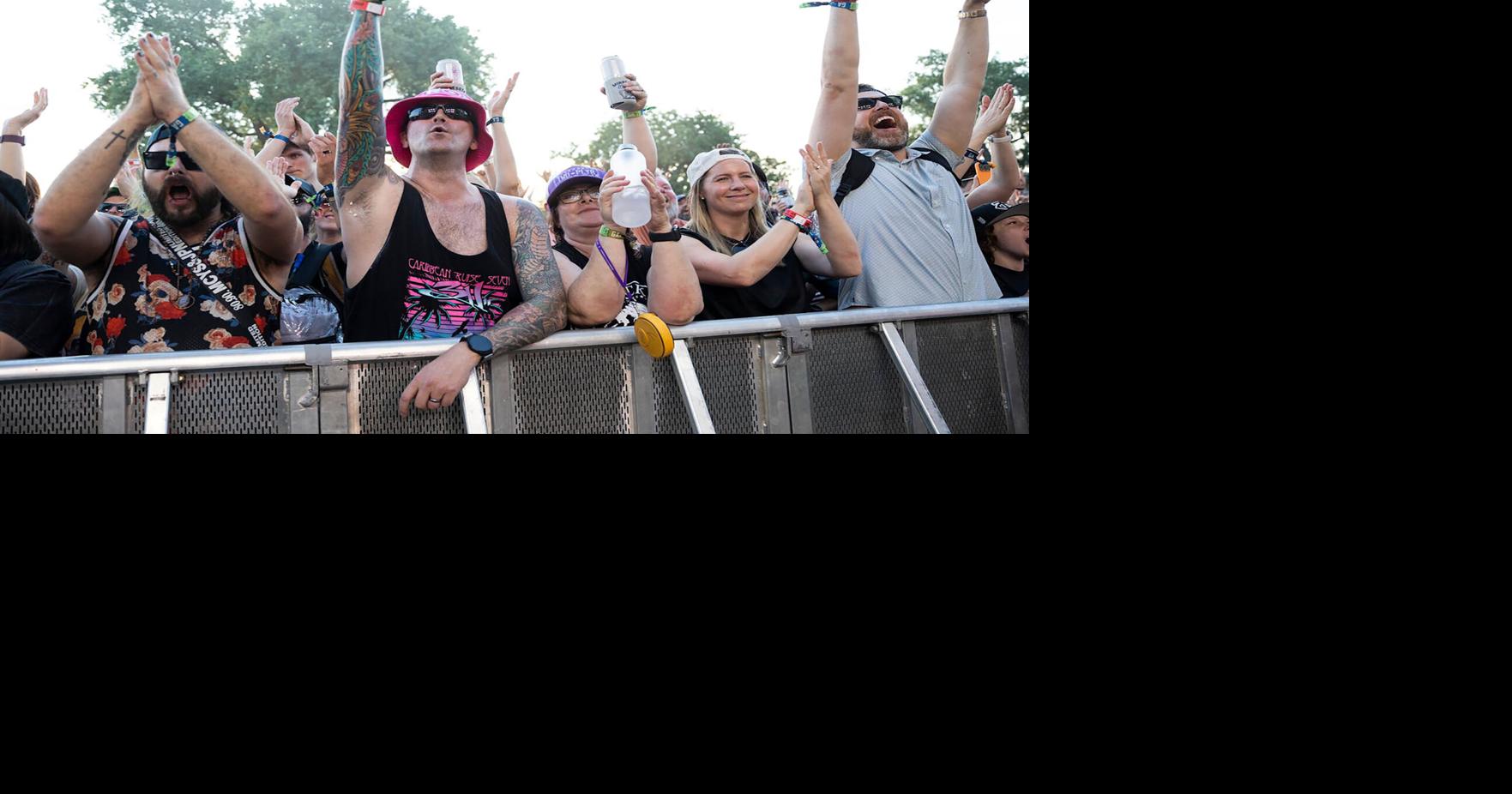311 performs during the Minnesota Yacht Club festival at Harriet Island in St. Paul, Minnesota, on July 20, 2025.