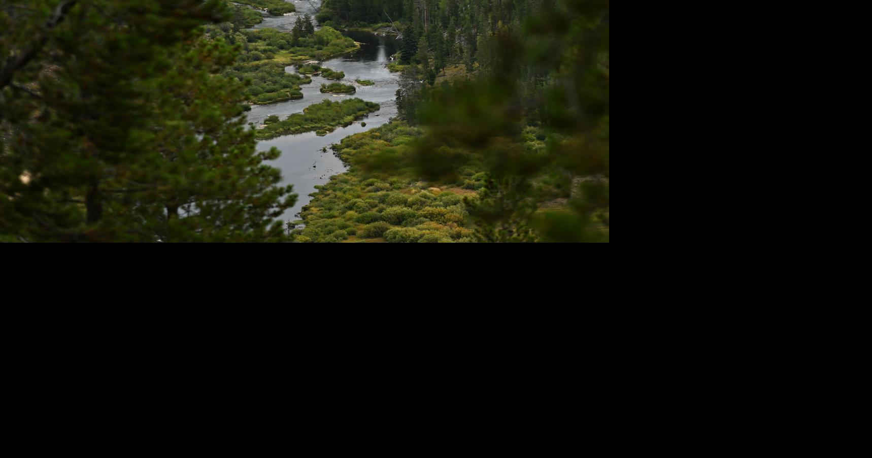 The Colorado River flows near Granby, Colorado, on Sept. 4, 2024.