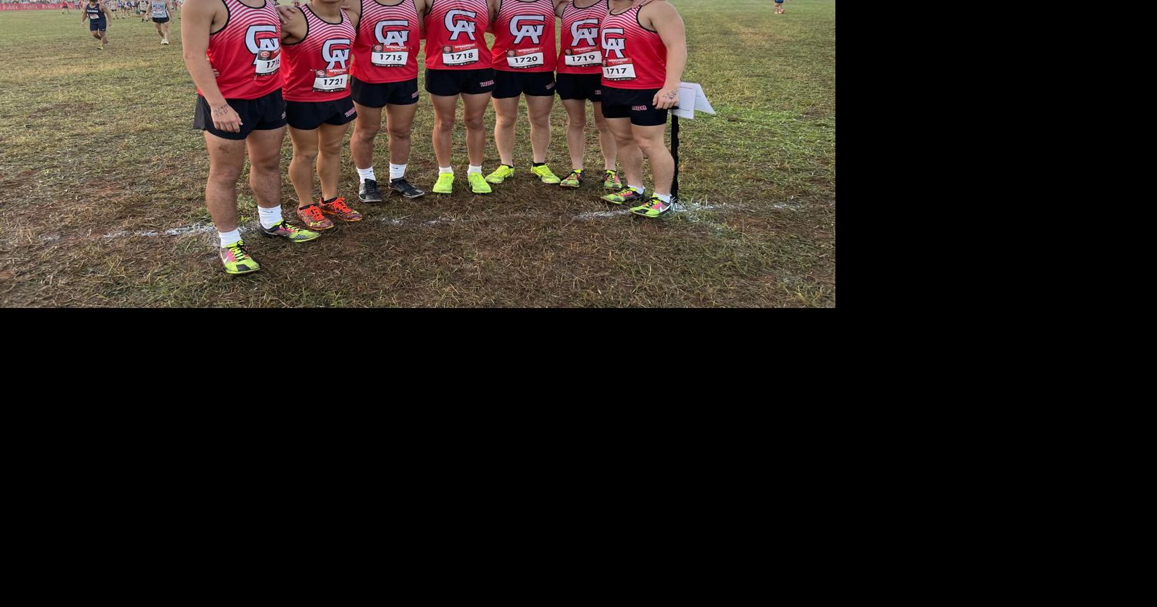 RUNNING AT WINGFOOT Glynn Academy cross country takes top 10 finishes