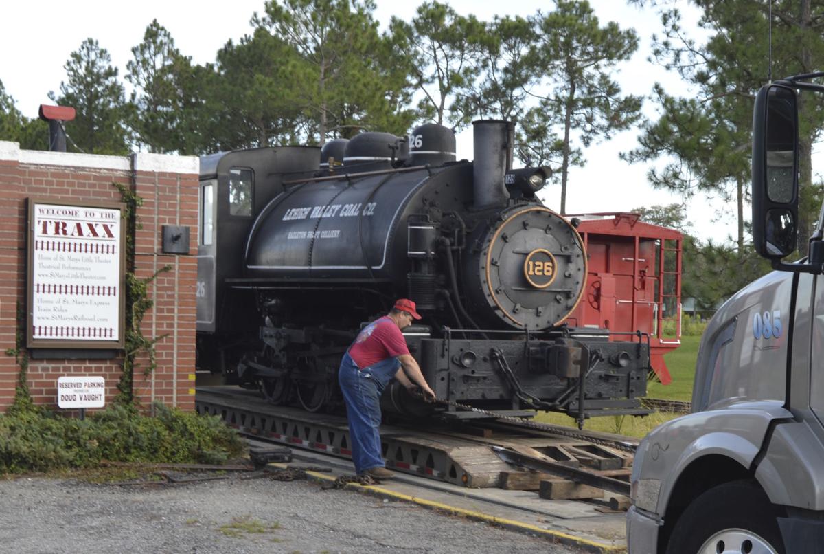 Steam Locomotive Finds Winter Home Local News The Brunswick News