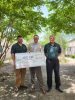 Elks Lodge donates to GICCA