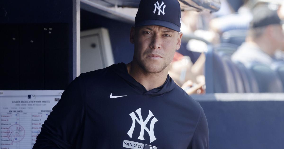 Aaron Judge to join Yankees on West Coast trip as rehab progression continues Peter Sblendorio, New York Daily News Aug 30, 2026 45 mins ago