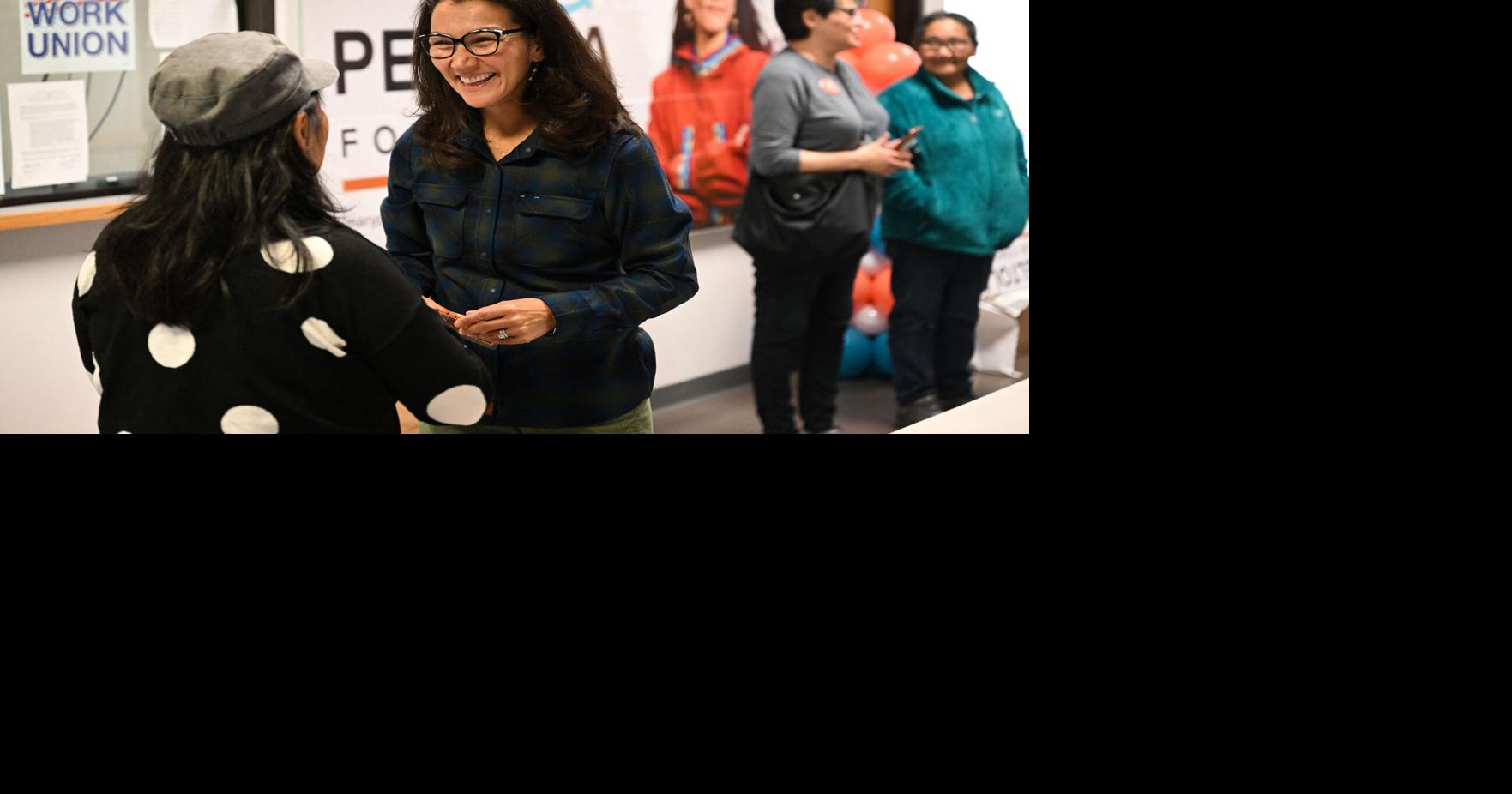 Trump calls for Peltola to be banned from Alaska Senate race Courtney Subramanian and Hadriana Lowenkron, Bloomberg News Oct 28, 2026 1 hr ago