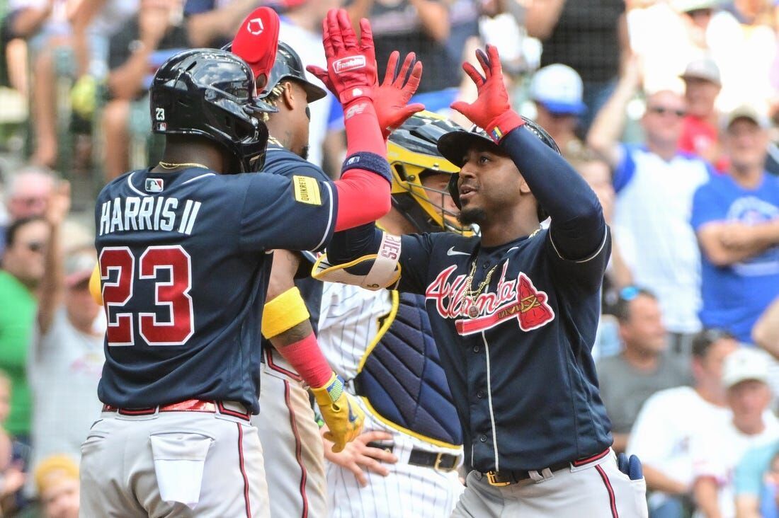 Ozzie Albies powers Braves past Brewers, Baseball