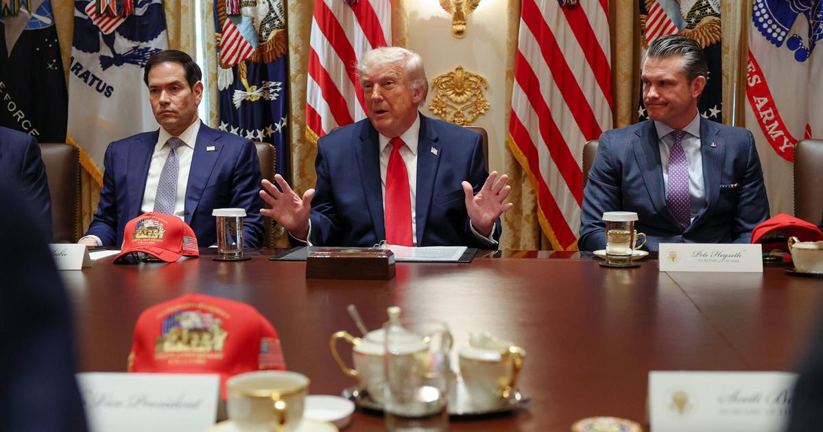 Trump holds Situation Room meeting to decide on Iran deal Michael Wilner, Los Angeles Times May 29, 2026 2 hrs ago