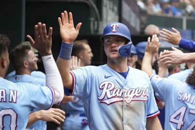 Texas Rangers - Powder Blue Sunday returns to Globe Life