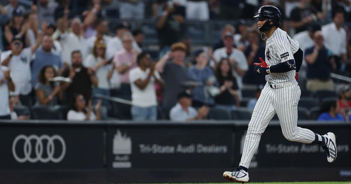 George Lombard Jr. homers in MLB debut as Yankees start anew at shortstop Gary Phillips, New York Daily News Aug 4, 2026 1 hr ago