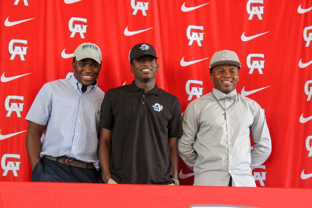 Three Glynn Academy Football Players Ink Lois Local Sports The