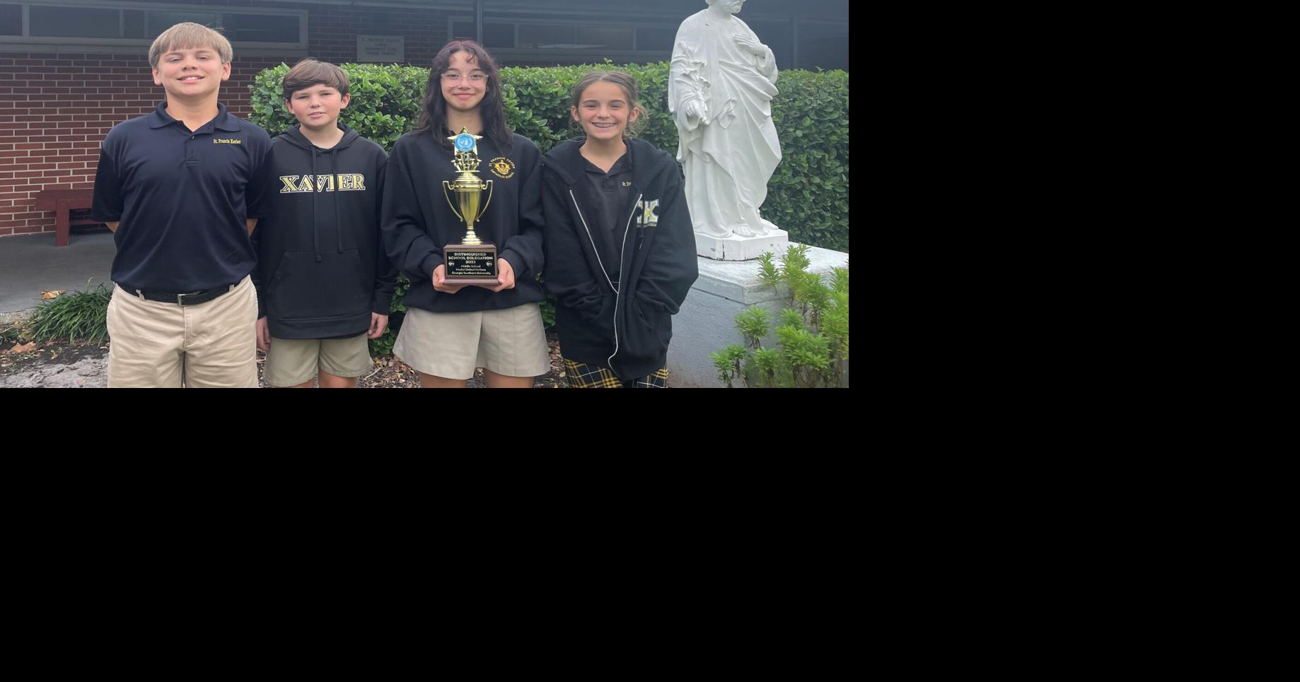 St. Francis Xavier United Nations team honored Community Life