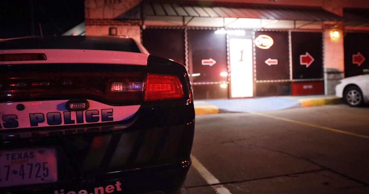The Dallas Police vice unit raided a massage parlor named Number 1 on Walnut Hill Lane in Northwest Dallas in 2019..
