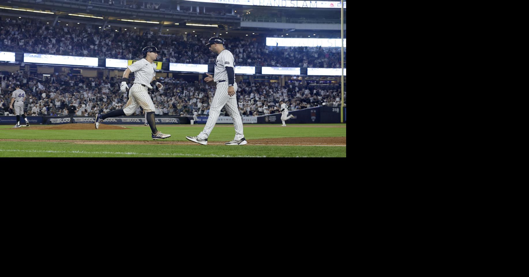 Anthony Volpe rejoins Yankees as a second baseman, crushes grand slam Gary Phillips, New York Daily News Sep 10, 2026 1 hr ago