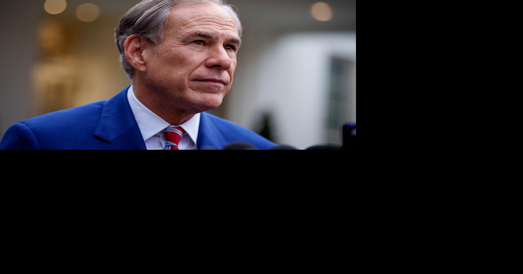 Greg Abbott, R- Texas, takes a question from a reporter outside the West Wing after meeting with U.S. President Donald Trump at the White House on Feb. 5, 2025, in Washington, D.C. In 2026, Abbott's office, in response to Trump's voter crackdown, said Texas already has strict voter eligibility and citizenship verification requirements under state law.