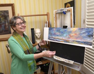 painter, fiber artist shares passion for creating