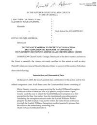 County Announces Preliminary Settlement In 17 5 Million Class Action Lawsuit Local News The Brunswick News
