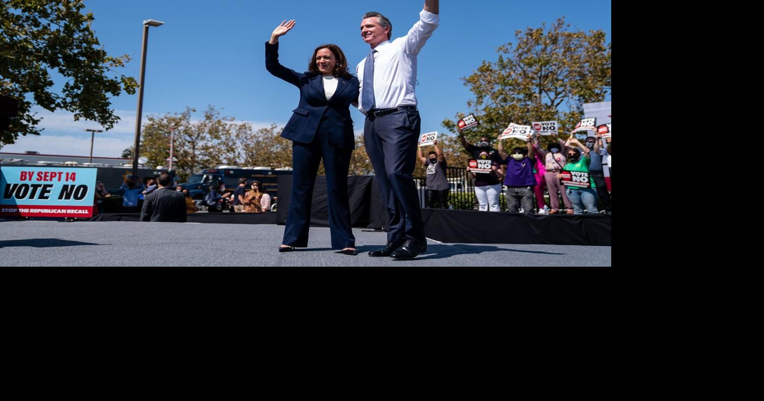 Mark Z. Barabak: Gavin Newsom and Kamala Harris have traveled parallel paths. Will they collide in 2028?