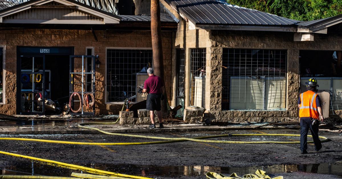 Fire Pawn Predawn fire destroys pawn shop on Community Road | Local News ...