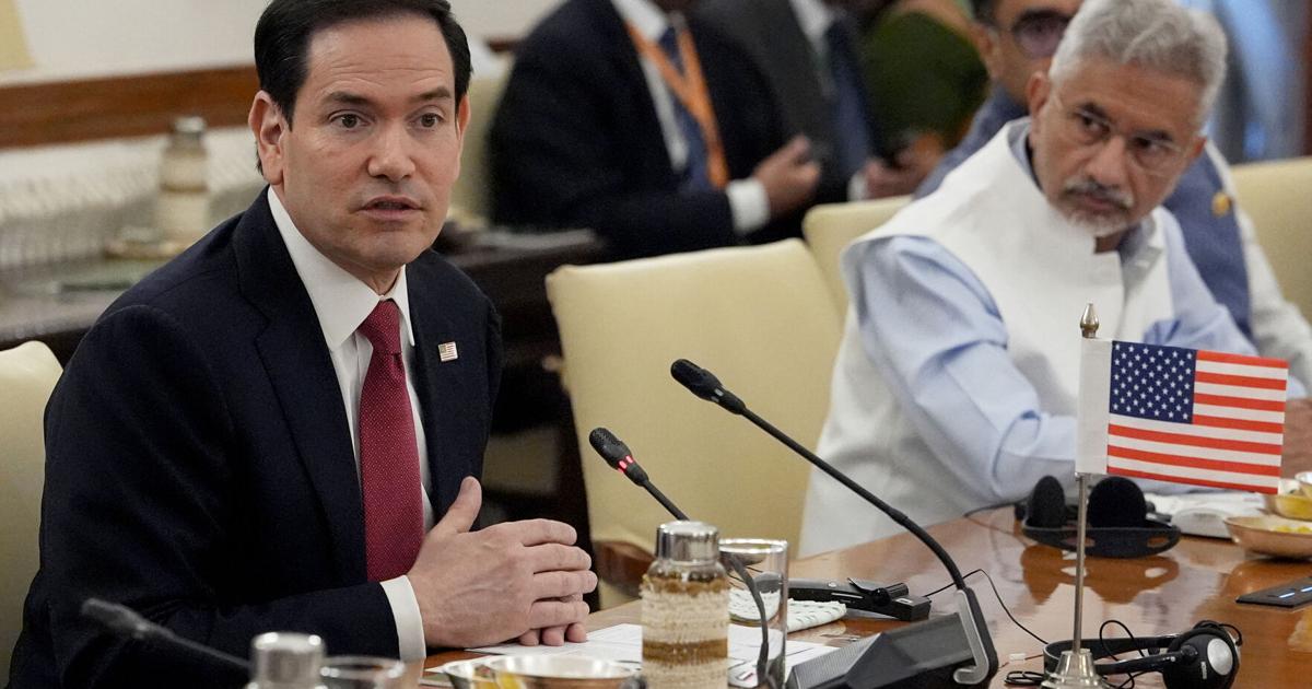 Rubio seeks to repair US-India relations after Trump-era strains Dan Strumpf, Eric Martin and Sudhi Ranjan Sen, Bloomberg News May 26, 2026 17 mins ago