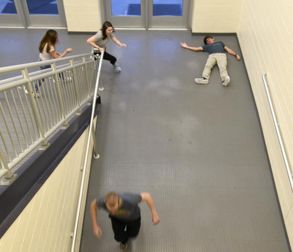 Students play active role in school police shooting drill | Local News ...