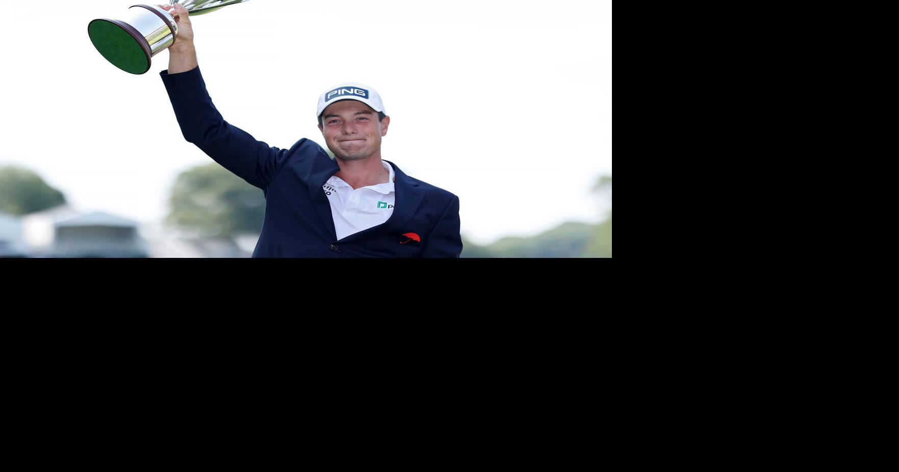 Viktor Hovland wins Travelers Championship after one-hole Monday playoff Joe Arruda, Hartford Courant Jun 29, 2026 53 mins ago