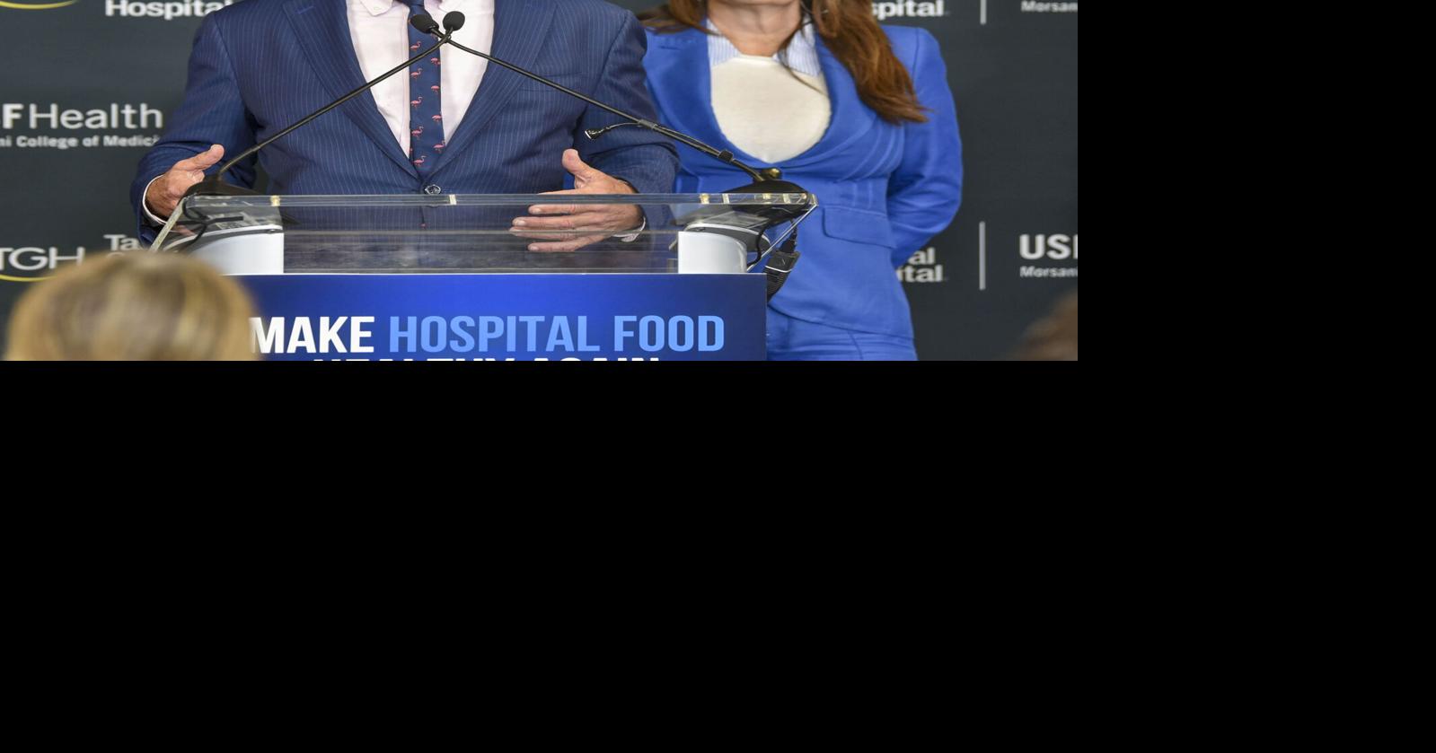 Tampa General Hospital signs onto RFK Jr.'s healthy hospital food pledge Lauren Peace and Paige Stevens, Tampa Bay Times Jul 16, 2026 3 hrs ago