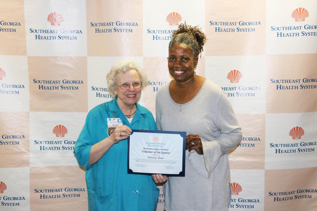 Seghs Honors Volunteer Community Life The Brunswick News