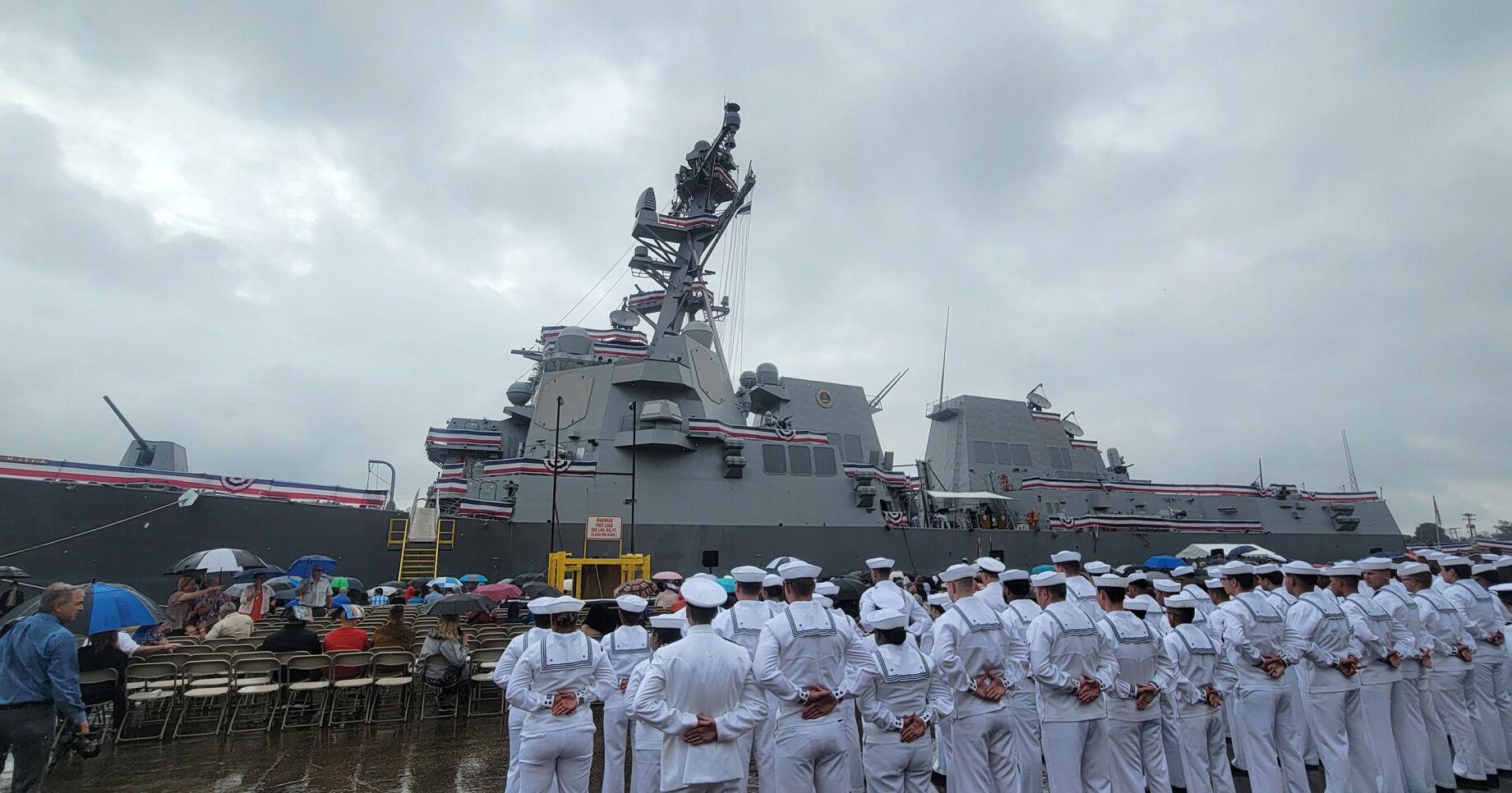 Navy commissions destroyer, USS Carl M. Levin, in celebration of Baltimore's sailing history | News - Vimarsana News