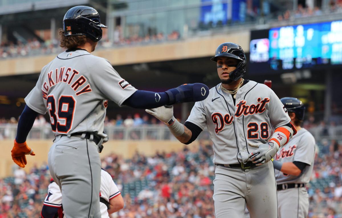 Tigers' offense erupts with Báez, Vierling leading the way in 7-1 win  against Twins, National Sports