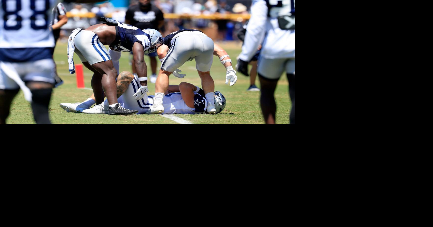 Physical Cowboys practice leads to multiple injuries, including Jake Ferguson, Jaydon Blue Joseph Hoyt, The Dallas Morning News Aug 7, 2025 58 mins ago