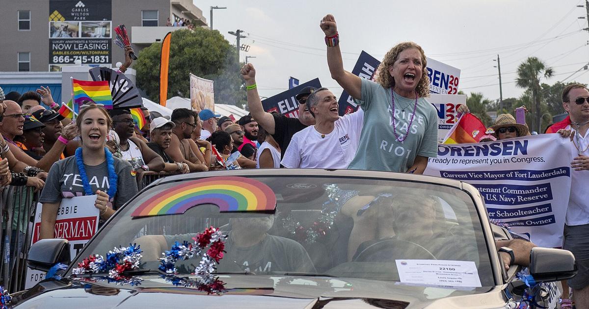 Florida LGBTQ+ Democrats snub longtime allies Wasserman Schultz and Frankel Anthony Man, South Florida Sun Sentinel Jul 14, 2026 1 hr ago