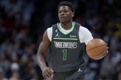 Anthony Edwards fined 50,000 by NBA for swinging chair after