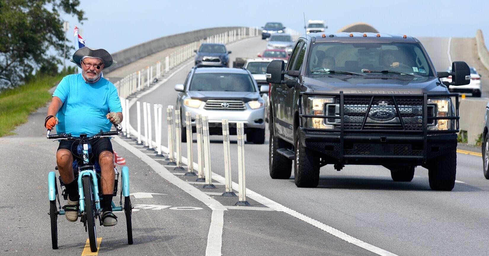 Causeway rider flies flags he believes in - Vimarsana News