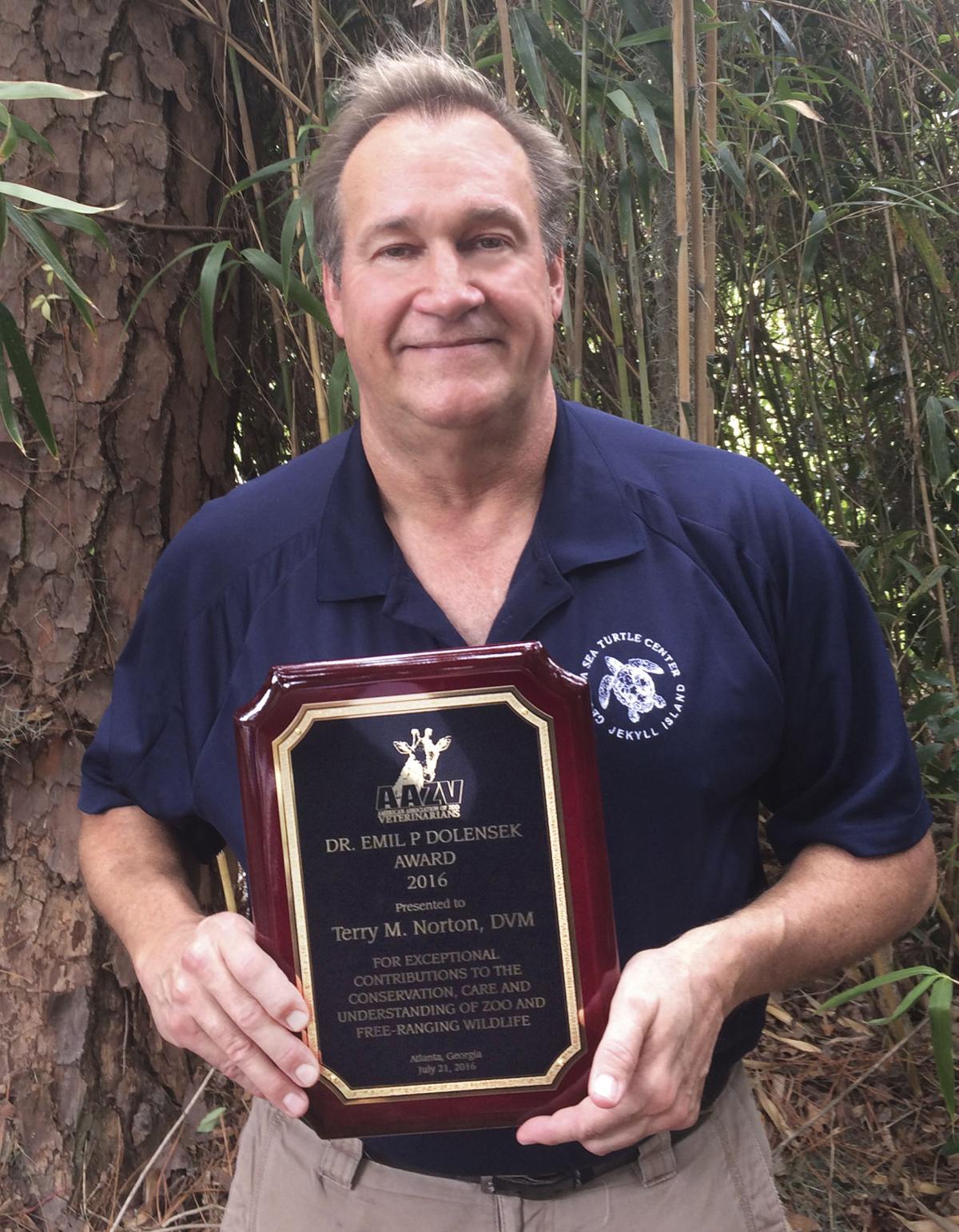Jekyll Island Vet Wins Prestigious Award For Sea Turtle